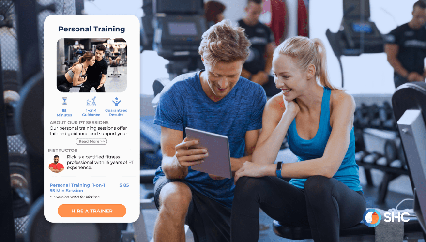 Non-dues revenue ideas for gyms and health clubs - Hire a trainer